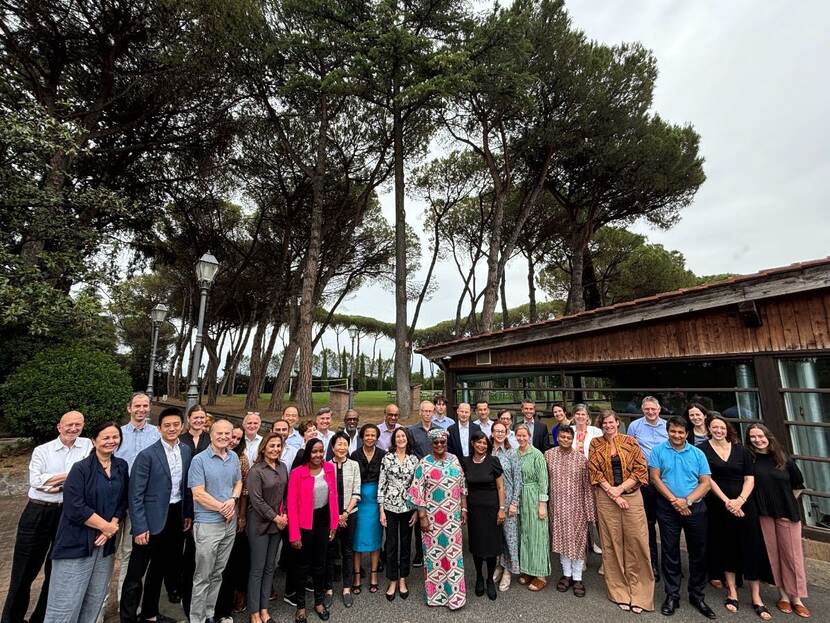 The Global Commission on the Economics of Water in Rome during their June retreat after 2 days of intense discussions. Based on the research and expertise of the Commission’s renowned co-chairs and commissioners, their report will provide recommendations on how to ensure just and economically viable access to water. The report is set to launch this Fall.